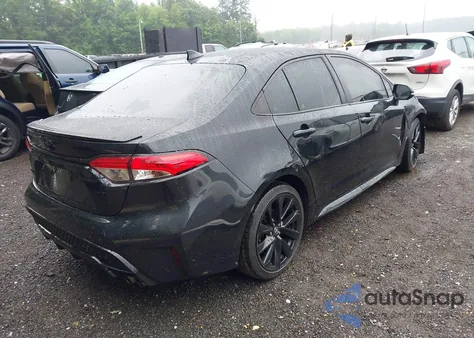 2021 Toyota Corolla Se Nightshade Edition из США, поврежденный, VIN 5YFS4MCEXMP094136